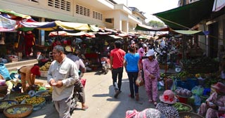 A quaint town and great base to see the rare Irrawaddy Dolphins