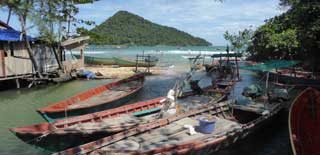 A Paradise island with white sand beaches and clear blue waters